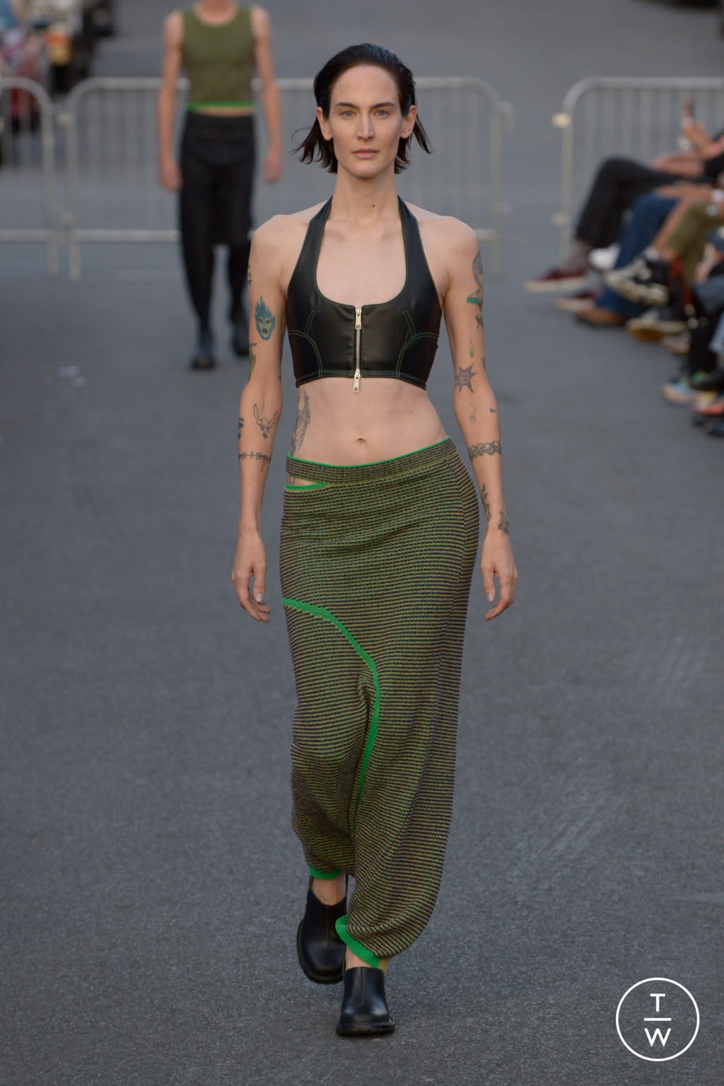 Fashion Week New York Spring/Summer 2022 look 14 from the Eckhaus Latta collection womenswear
