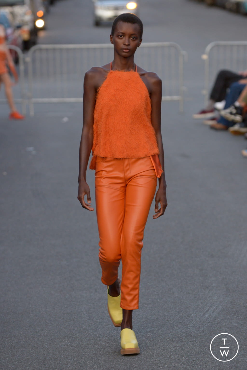 Fashion Week New York Spring/Summer 2022 look 21 from the Eckhaus Latta collection womenswear