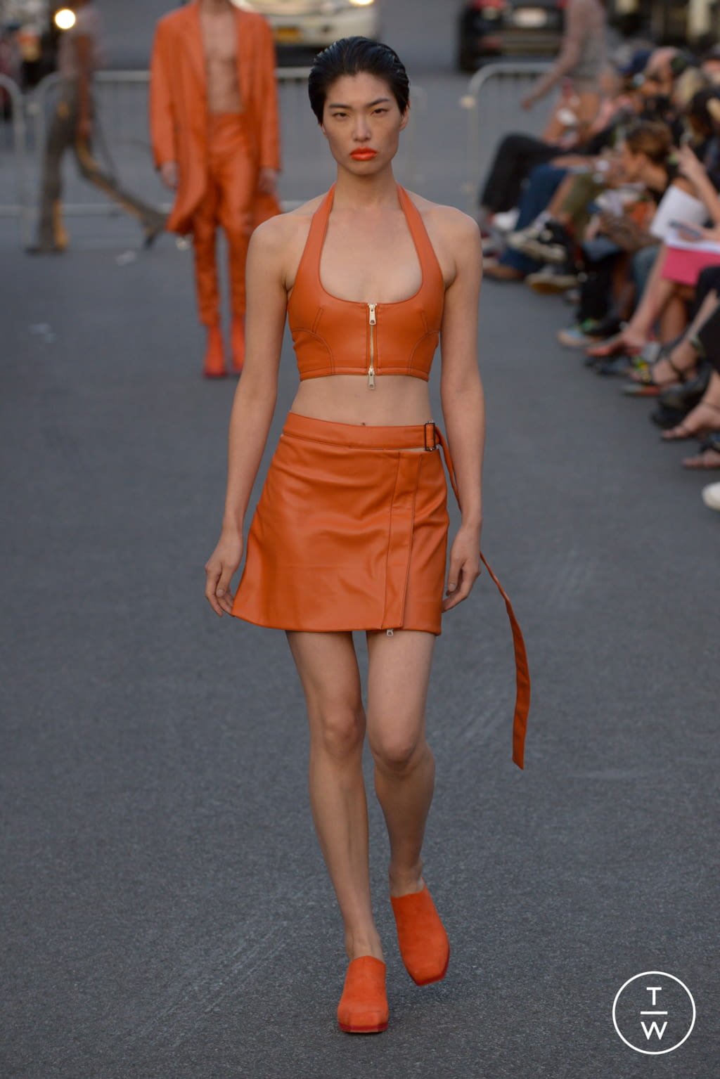 Fashion Week New York Spring/Summer 2022 look 22 from the Eckhaus Latta collection womenswear