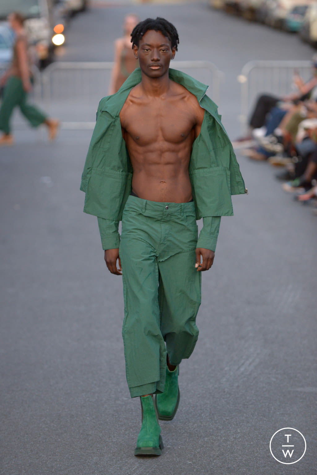 Fashion Week New York Spring/Summer 2022 look 29 from the Eckhaus Latta collection womenswear