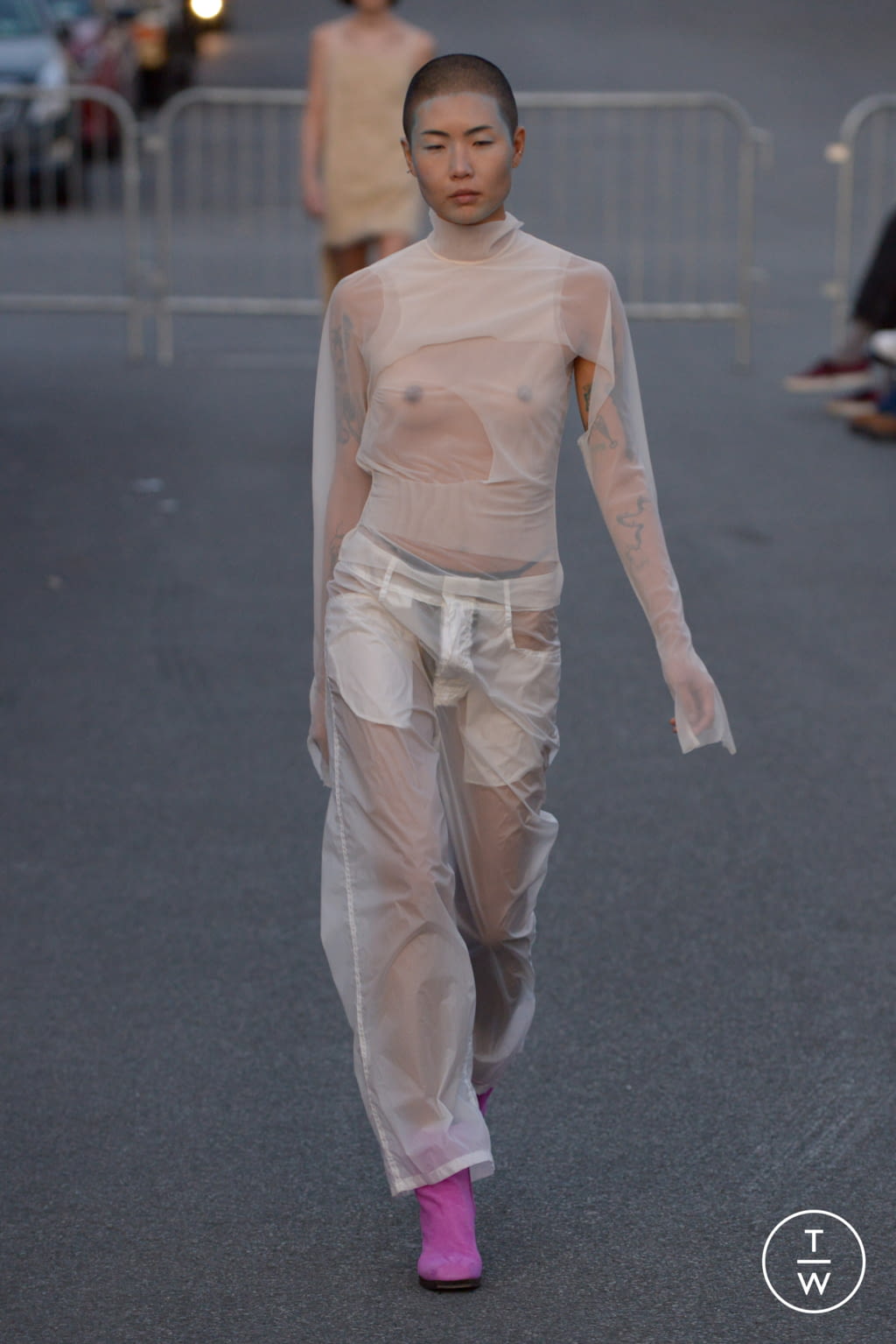Fashion Week New York Spring/Summer 2022 look 36 from the Eckhaus Latta collection womenswear