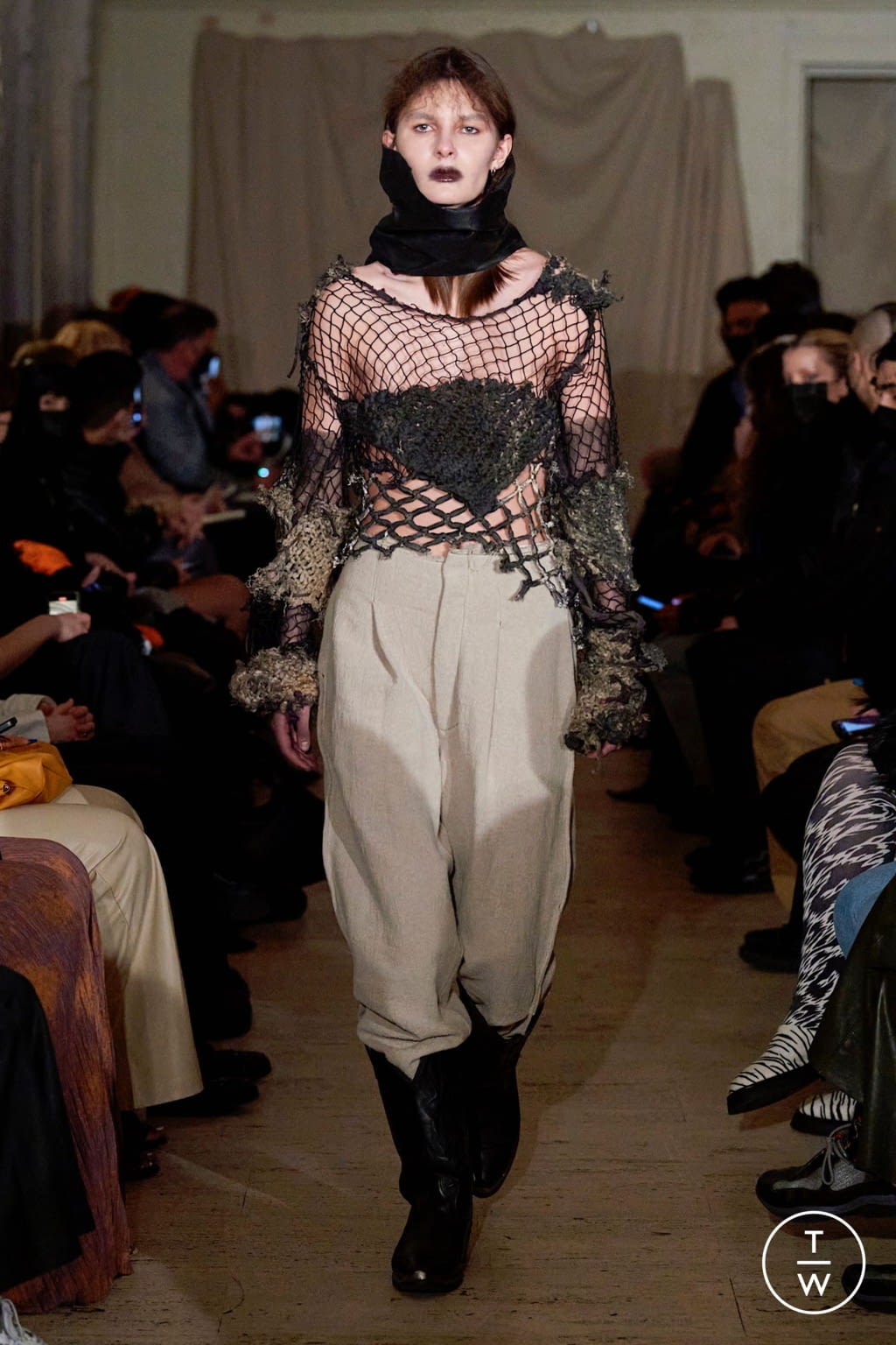 Fashion Week New York Fall/Winter 2022 look 17 from the Elena Velez collection womenswear