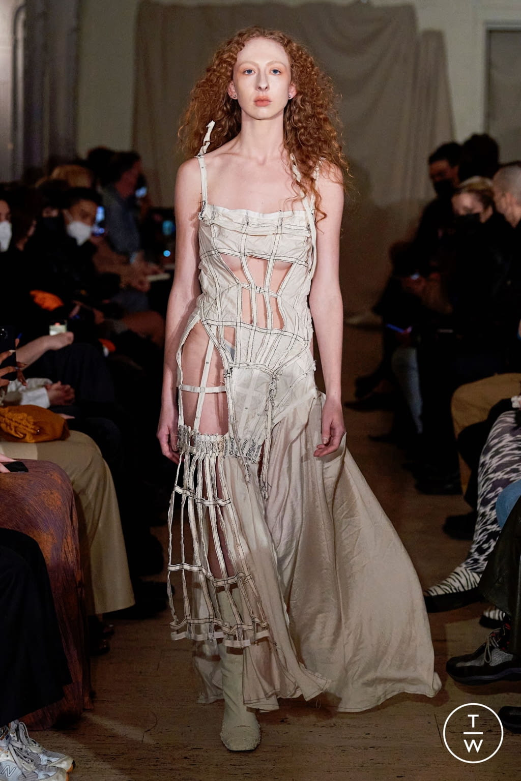 Fashion Week New York Fall/Winter 2022 look 19 from the Elena Velez collection womenswear