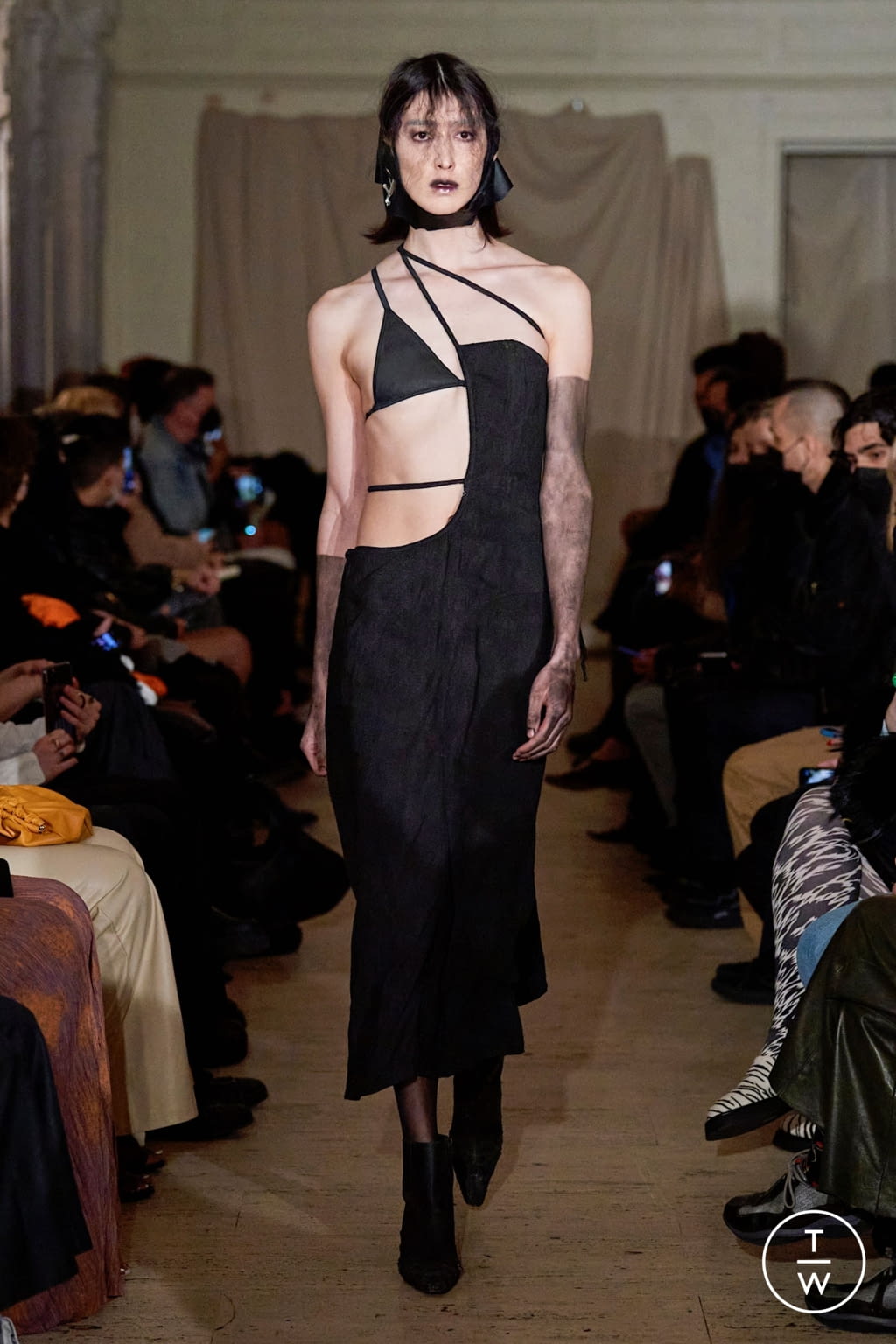 Fashion Week New York Fall/Winter 2022 look 22 from the Elena Velez collection womenswear