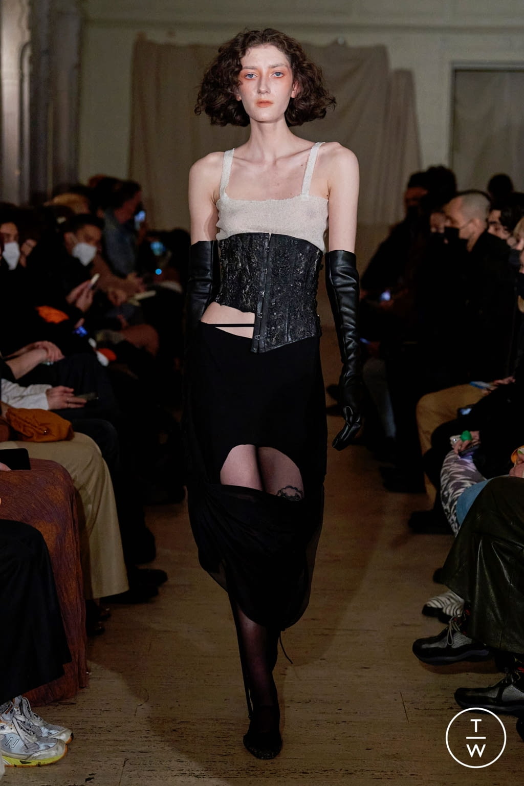 Fashion Week New York Fall/Winter 2022 look 25 from the Elena Velez collection womenswear