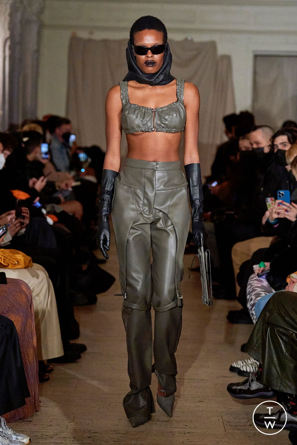 Fashion Week New York Fall/Winter 2022 look 26 from the Elena Velez collection womenswear