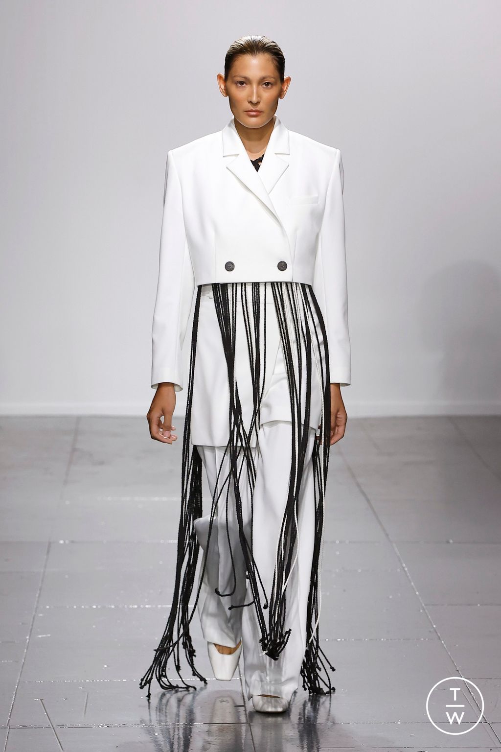 Fashion Week London Spring/Summer 2024 look 10 from the ELENAREVA collection womenswear
