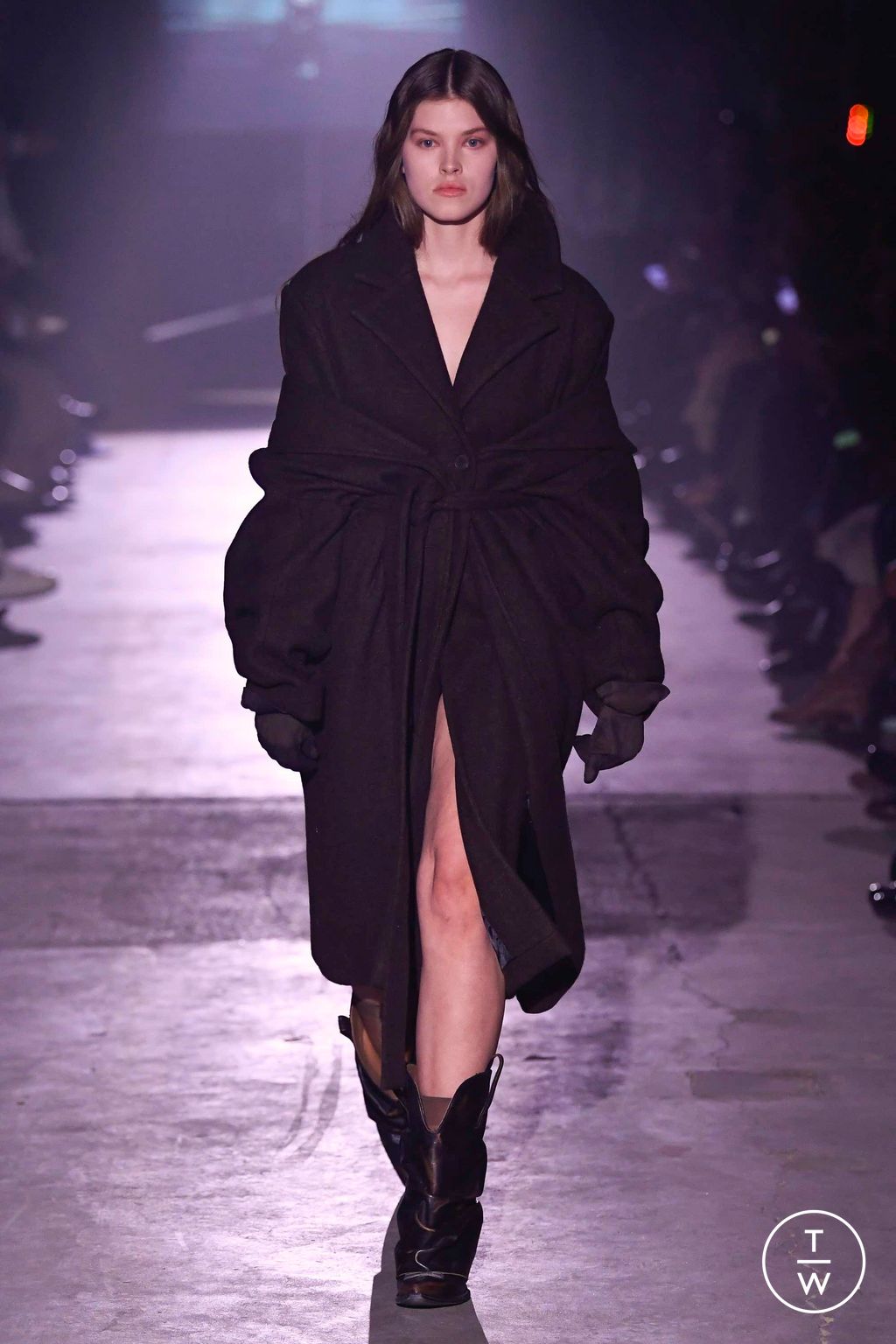 Fashion Week New York Fall/Winter 2023 look 7 from the Elena Velez collection womenswear