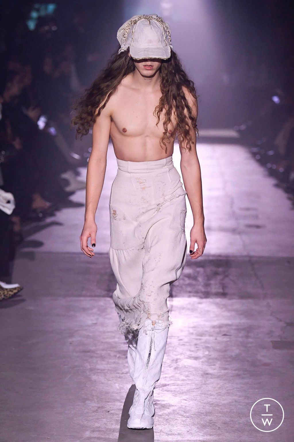Fashion Week New York Fall/Winter 2023 look 16 from the Elena Velez collection womenswear