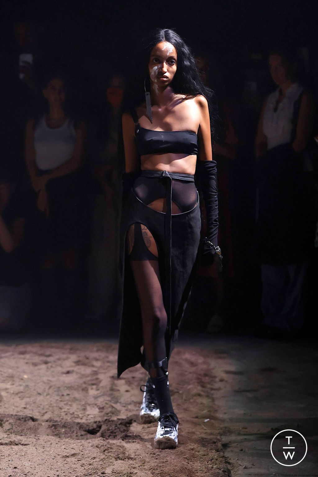 Fashion Week New York Spring/Summer 2024 look 12 from the Elena Velez collection 女装