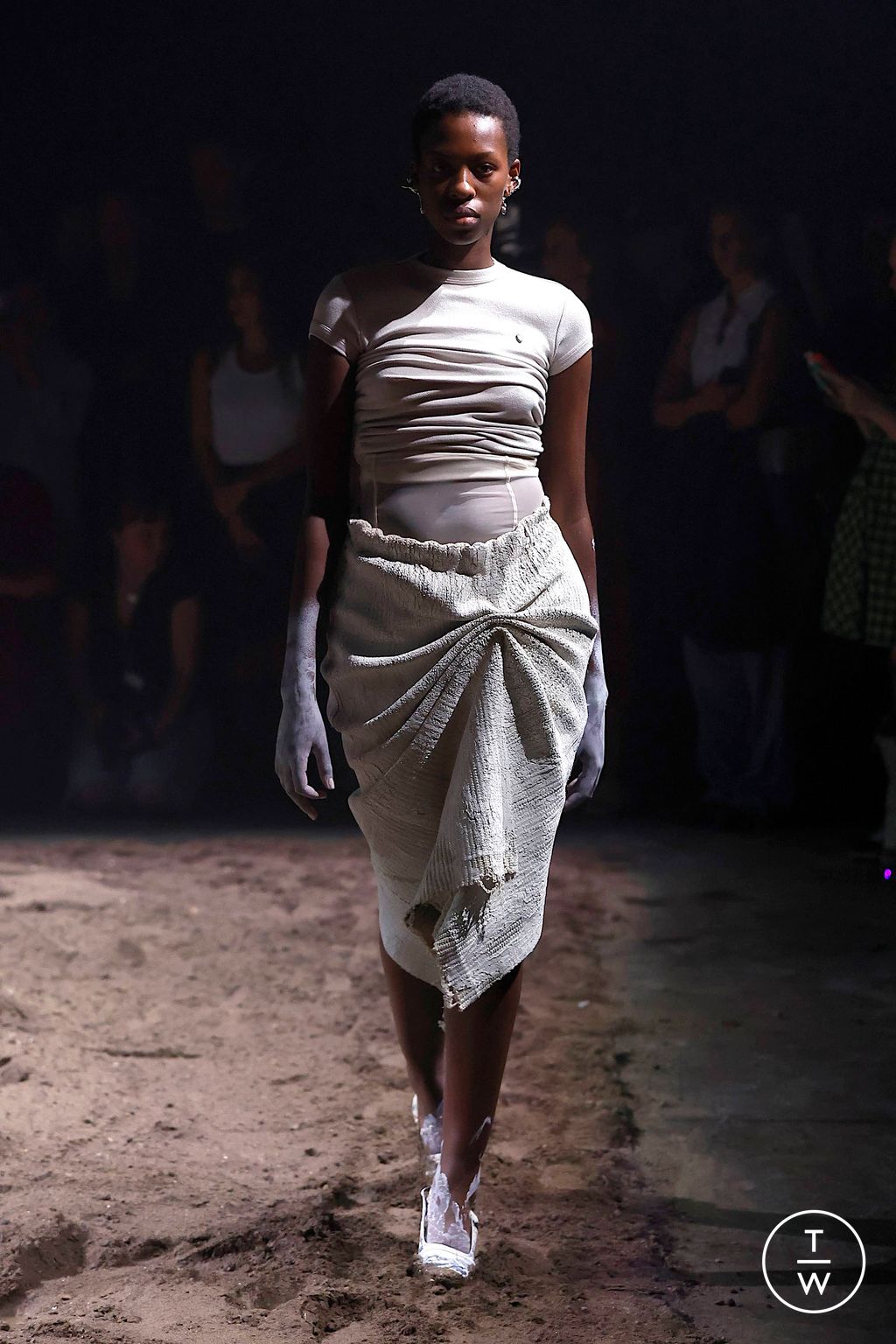 Fashion Week New York Spring/Summer 2024 look 14 de la collection Elena Velez womenswear