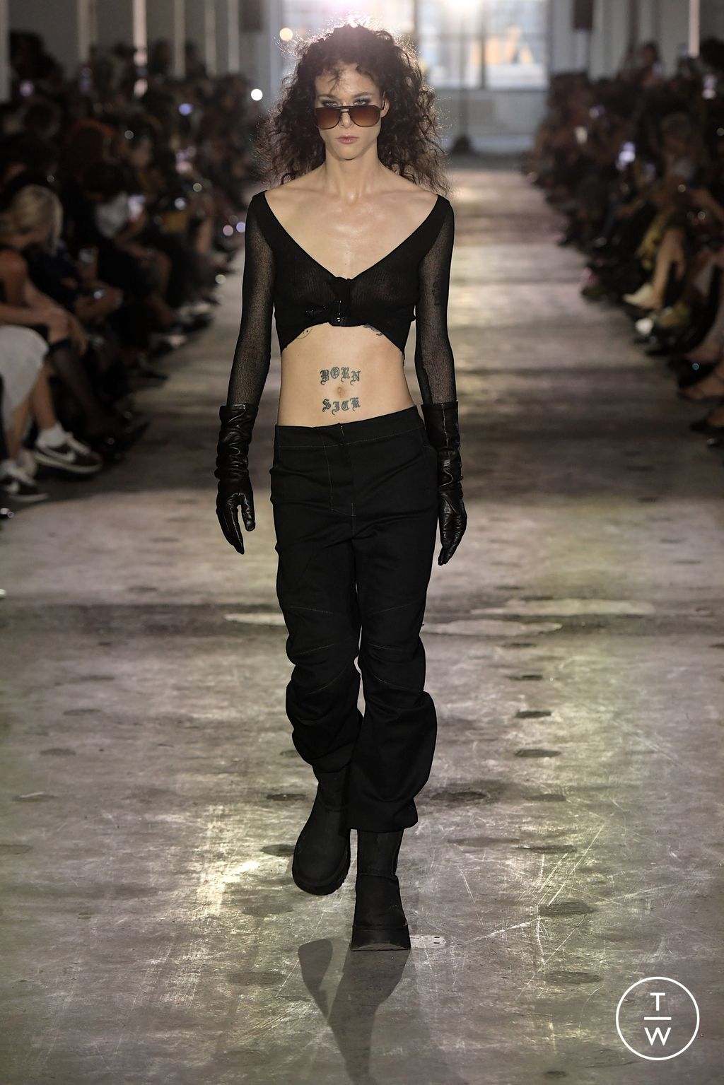 Fashion Week New York Spring/Summer 2025 look 3 from the Elena Velez collection womenswear