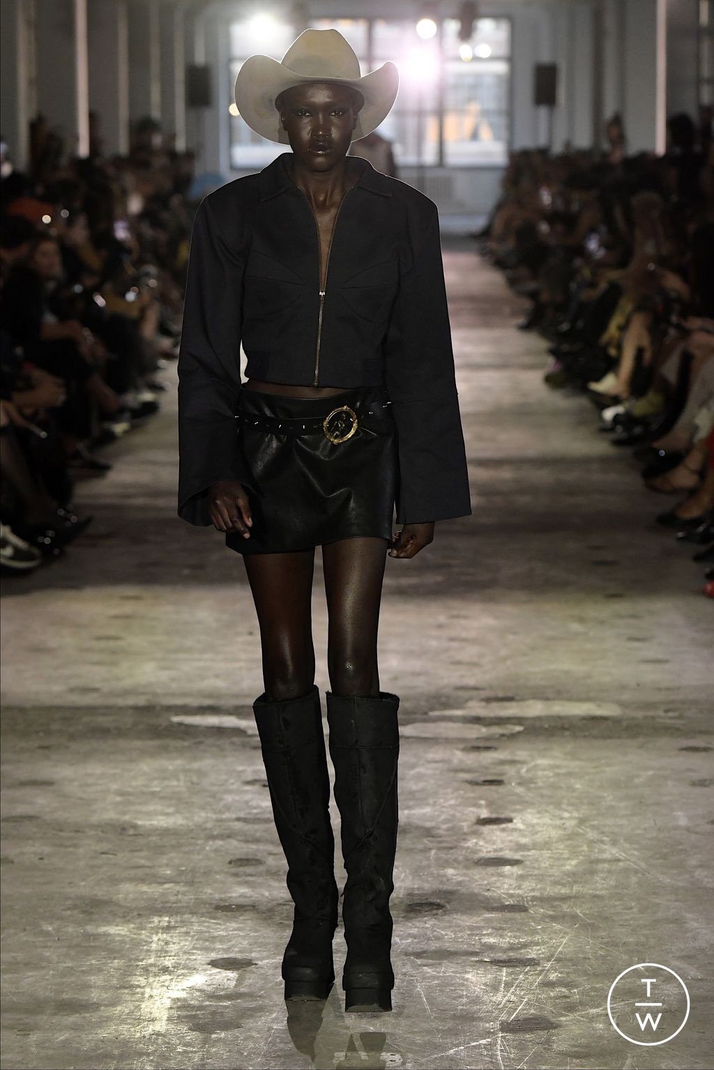 Fashion Week New York Spring/Summer 2025 look 5 from the Elena Velez collection 女装