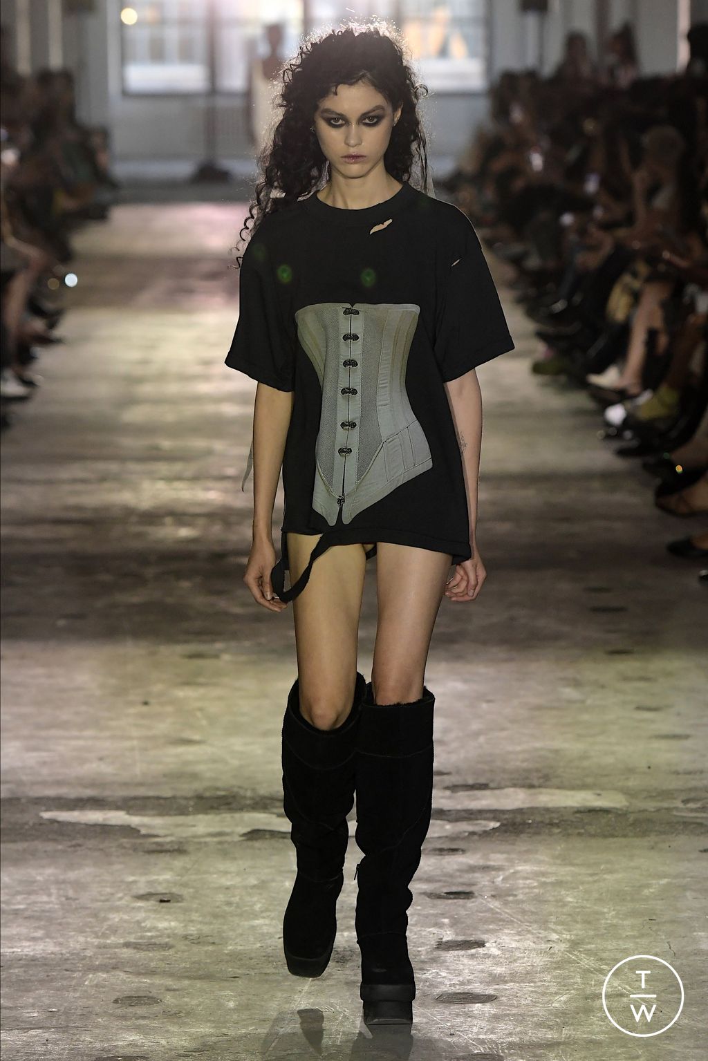 Fashion Week New York Spring/Summer 2025 look 13 from the Elena Velez collection womenswear