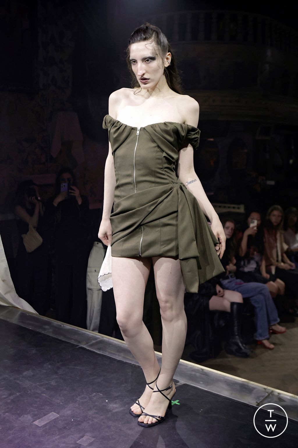 Fashion Week New York Spring/Summer 2026 look 1 from the Elena Velez collection womenswear