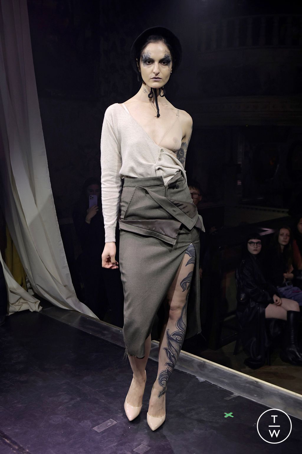 Fashion Week New York Spring/Summer 2026 look 9 from the Elena Velez collection 女装