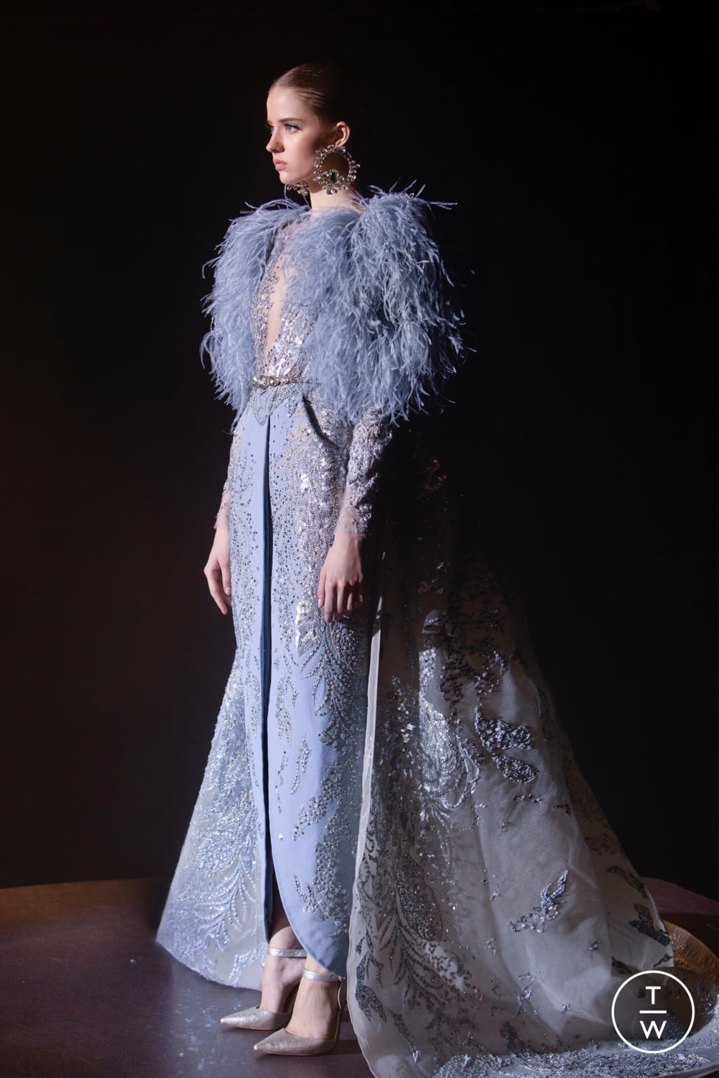 Fashion Week Paris Spring/Summer 2021 look 31 de la collection Elie Saab couture