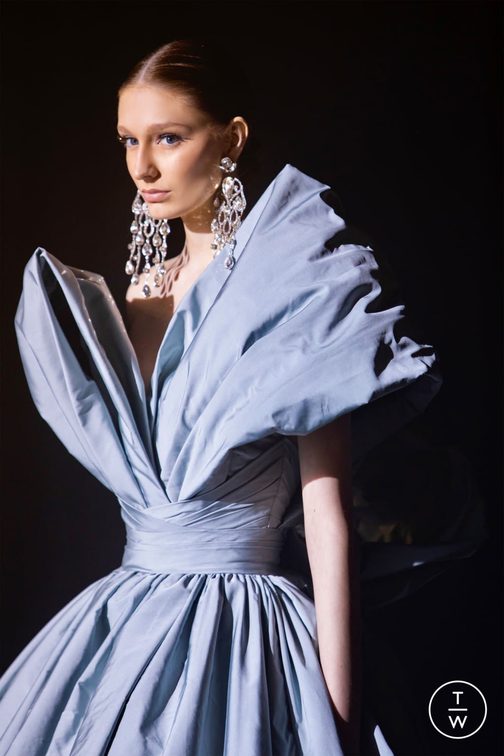 Fashion Week Paris Spring/Summer 2021 look 34 de la collection Elie Saab couture