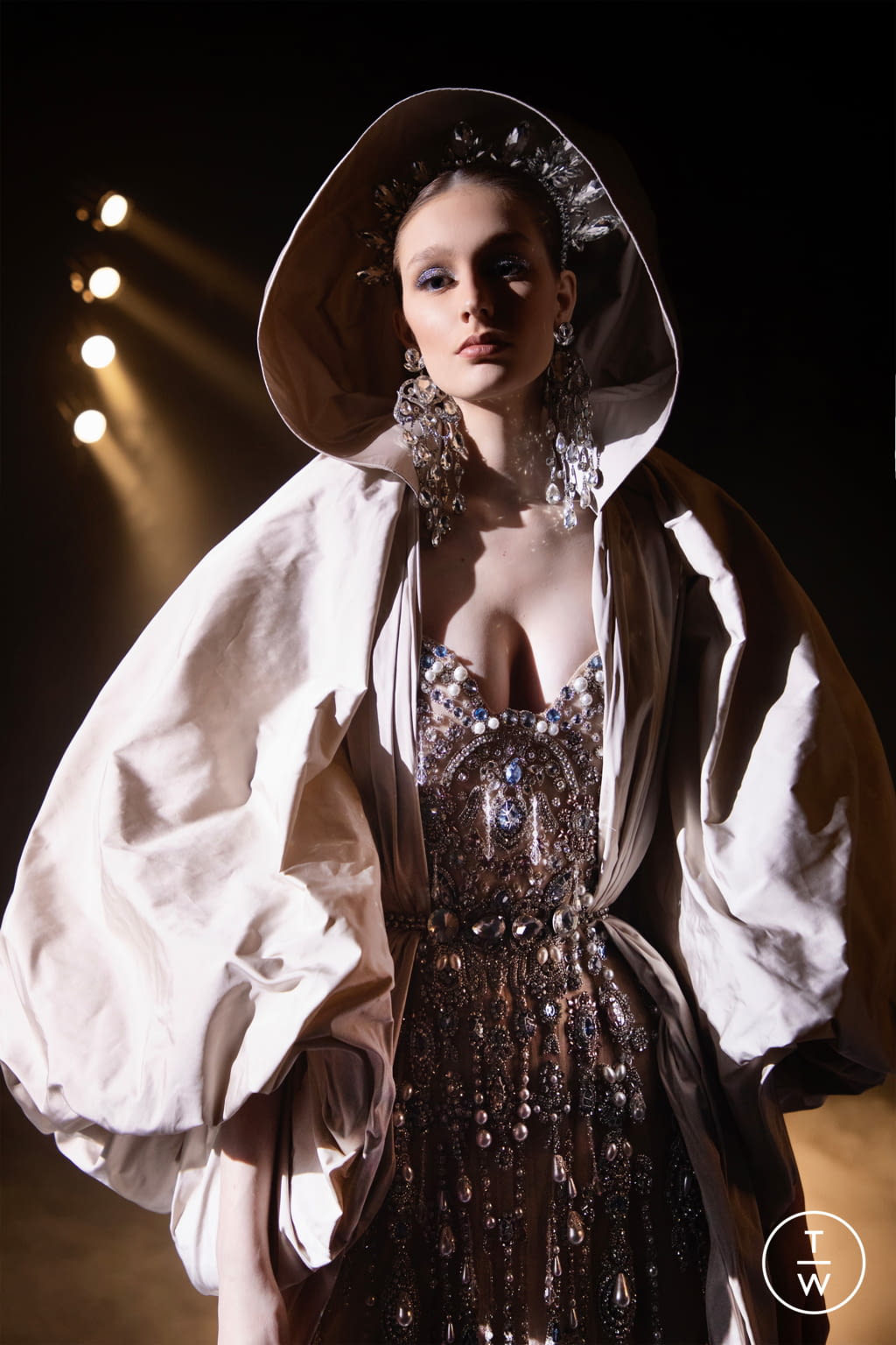 Fashion Week Paris Spring/Summer 2021 look 38 de la collection Elie Saab couture