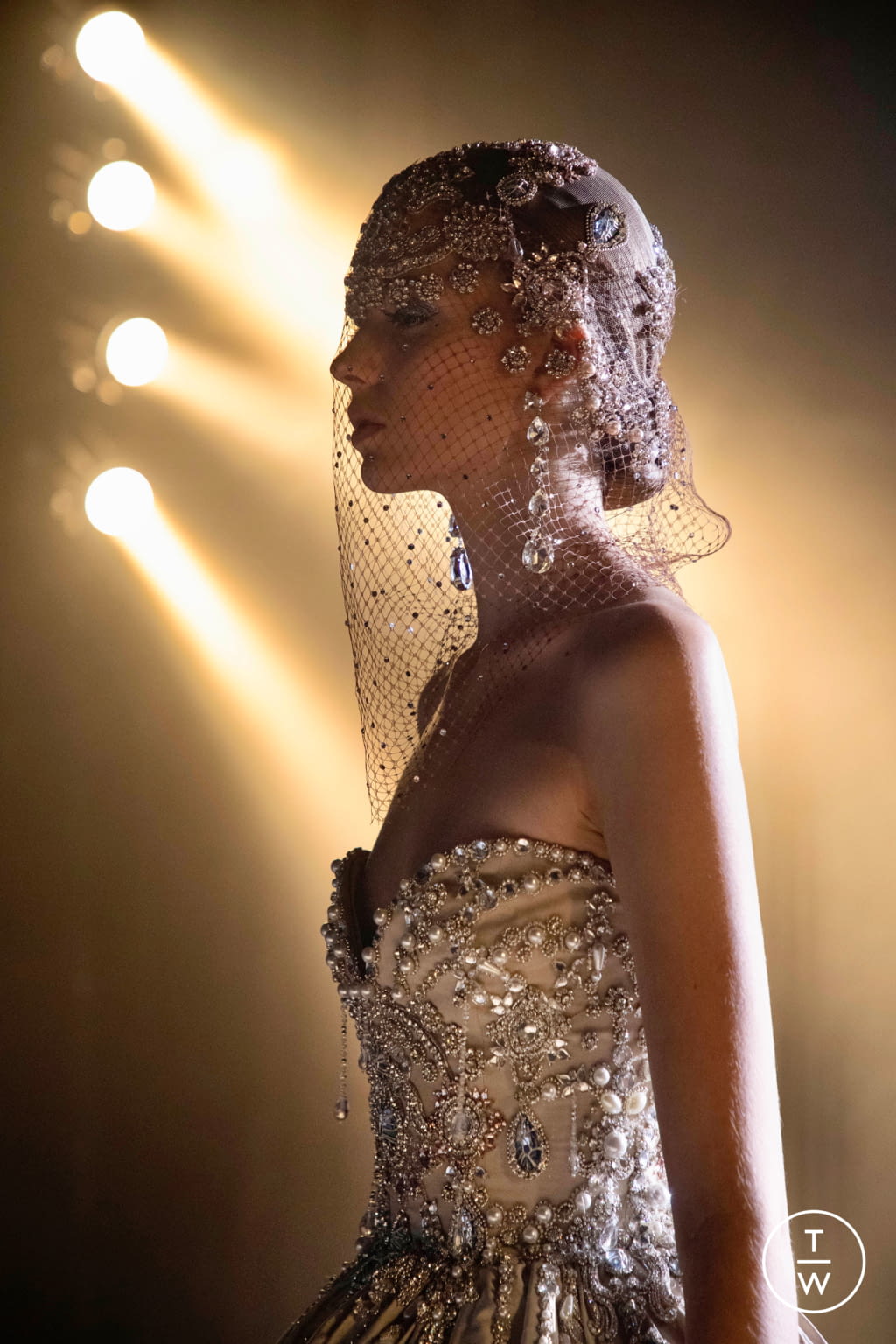 Fashion Week Paris Spring/Summer 2021 look 40 de la collection Elie Saab couture