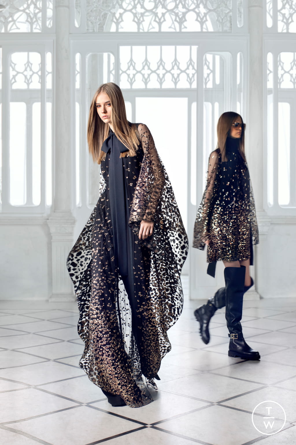 Fashion Week Paris Pre-Fall 2021 look 10 from the Elie Saab collection womenswear