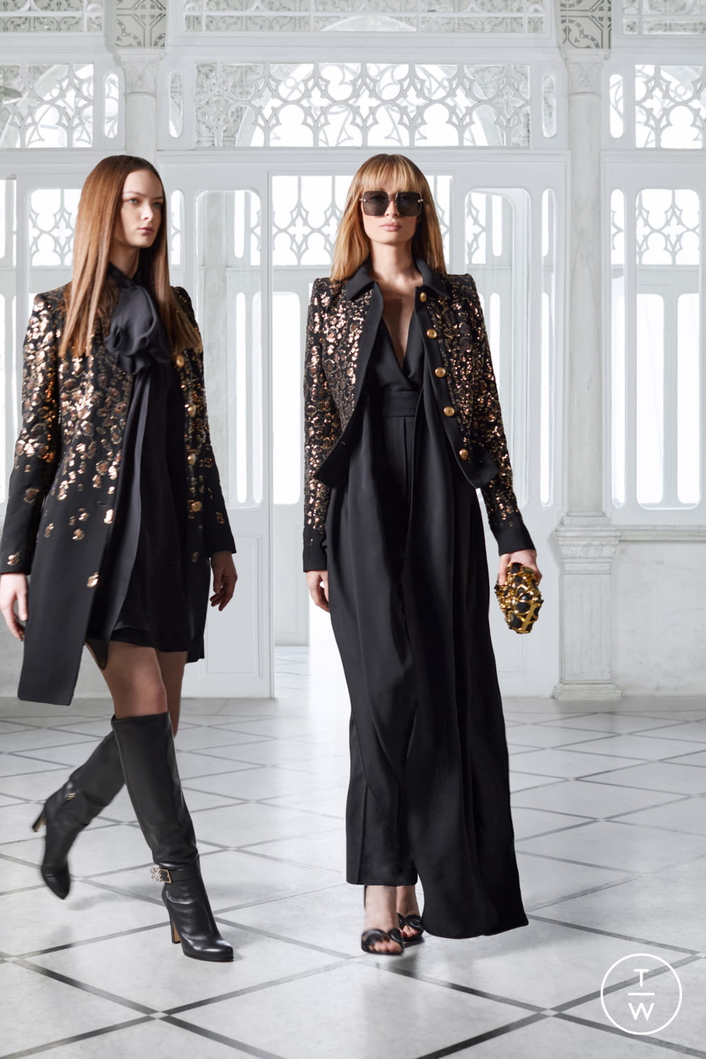 Fashion Week Paris Pre-Fall 2021 look 14 from the Elie Saab collection womenswear