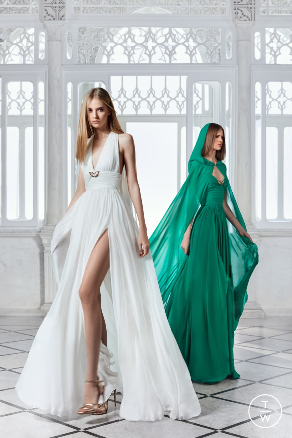 Fashion Week Paris Pre-Fall 2021 look 16 de la collection Elie Saab womenswear