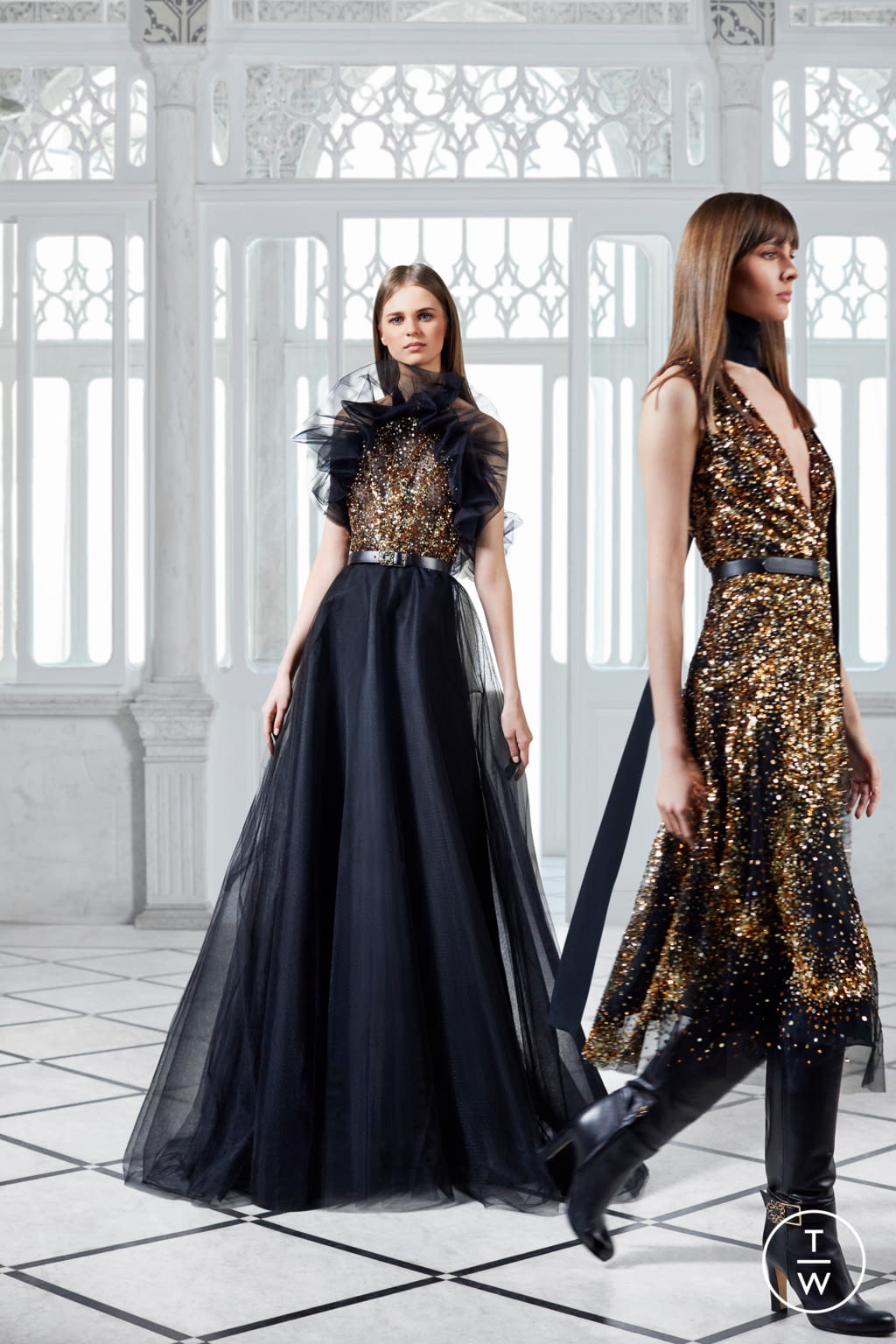 Fashion Week Paris Pre-Fall 2021 look 28 from the Elie Saab collection womenswear