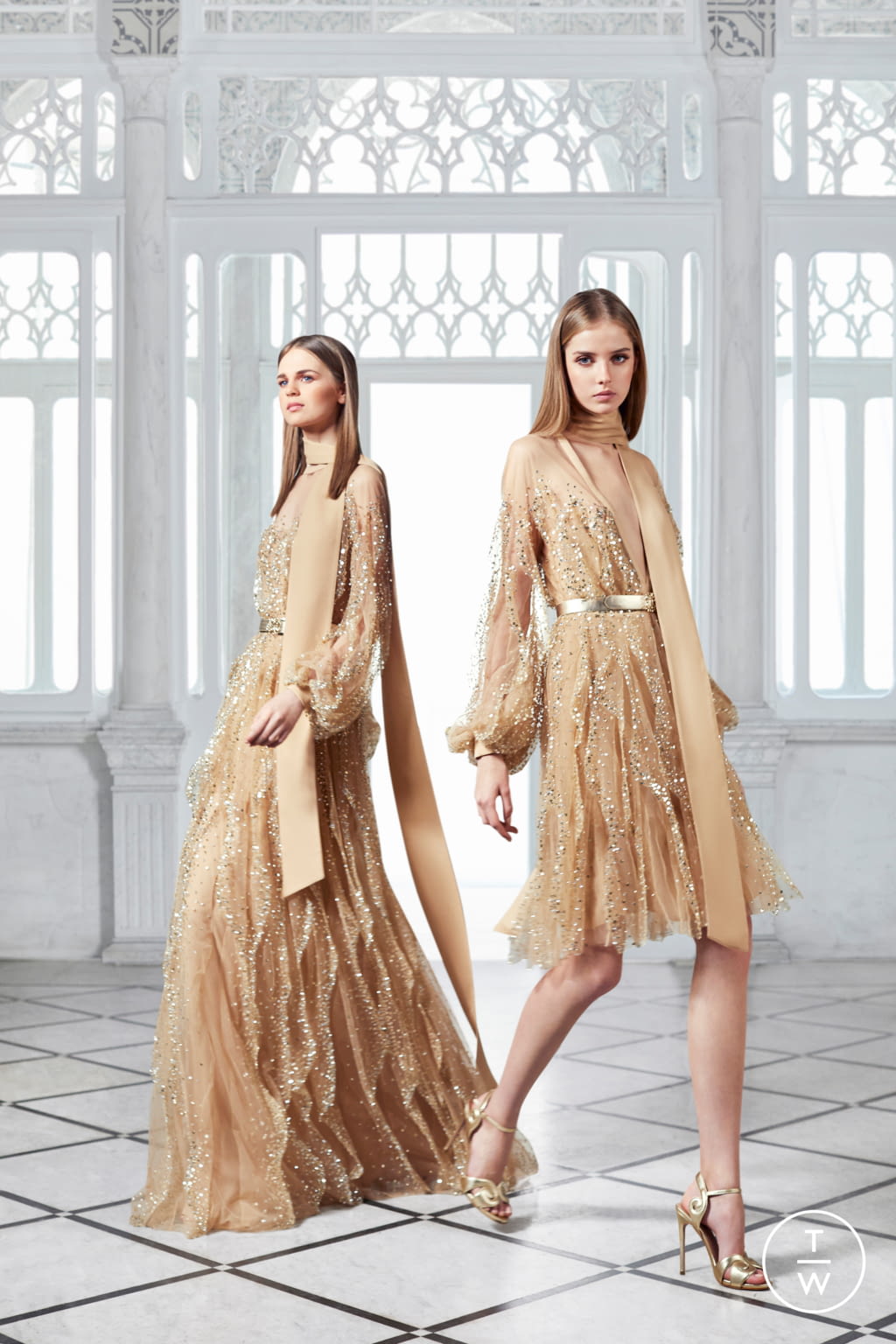 Fashion Week Paris Pre-Fall 2021 look 30 from the Elie Saab collection womenswear