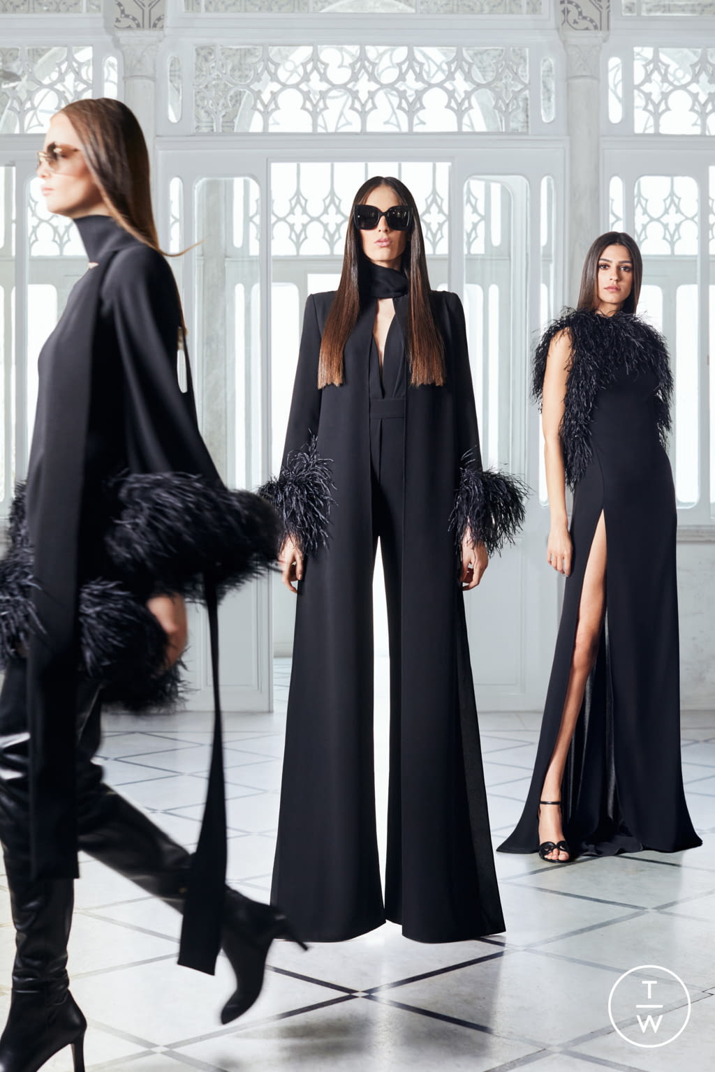 Fashion Week Paris Pre-Fall 2021 look 7 from the Elie Saab collection womenswear