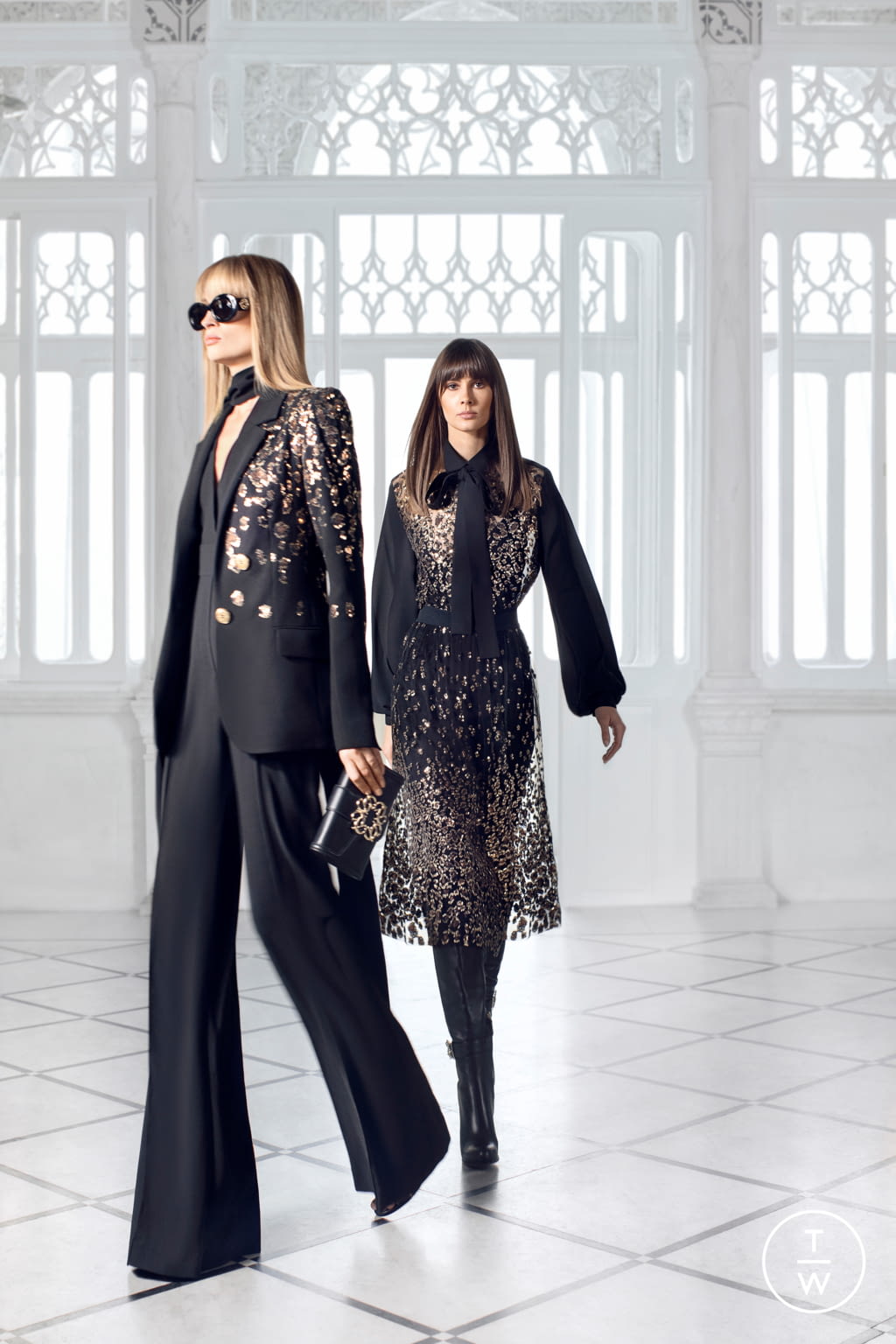 Fashion Week Paris Pre-Fall 2021 look 8 from the Elie Saab collection 女装