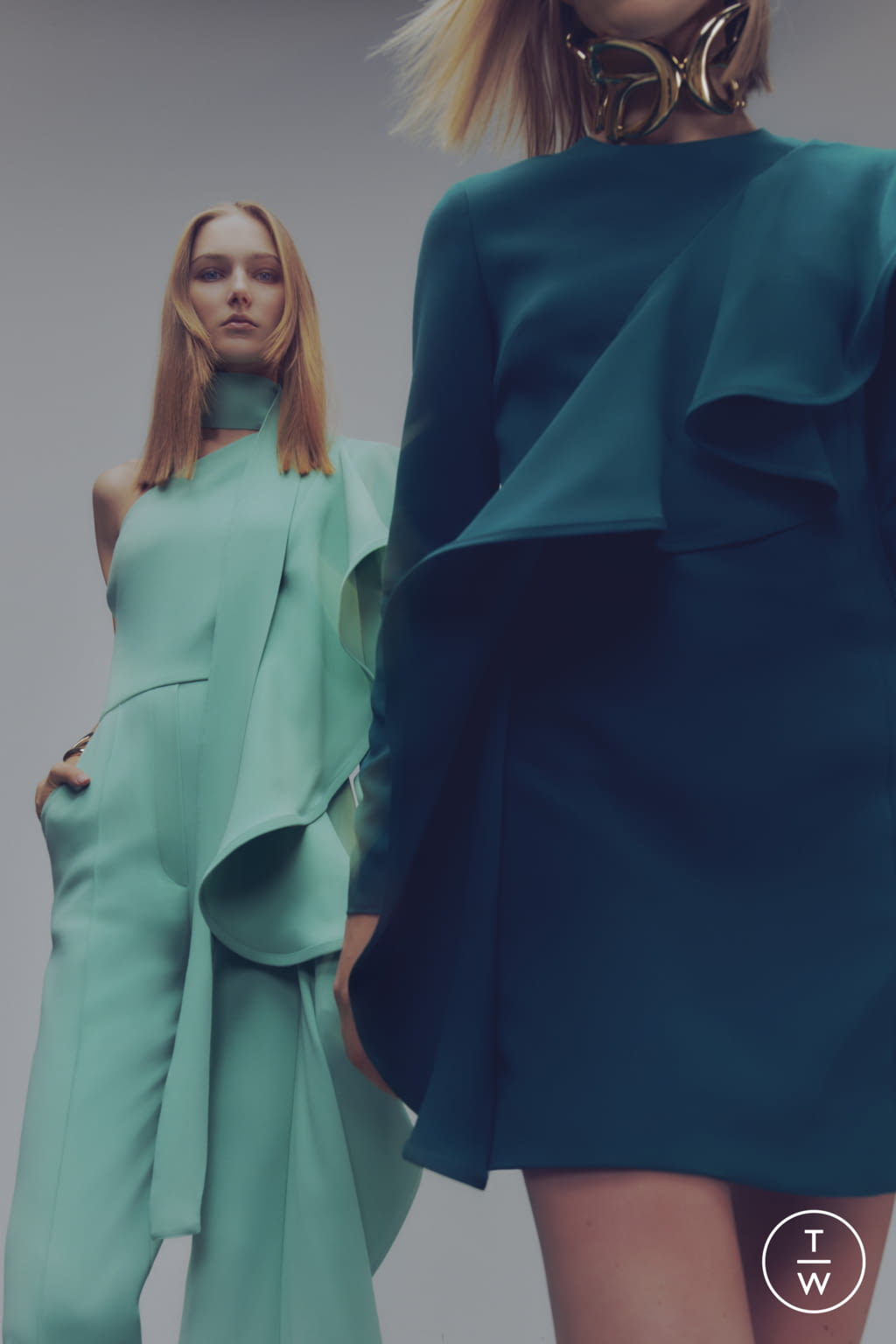 Fashion Week Paris Pre-Fall 2022 look 12 de la collection Elie Saab womenswear