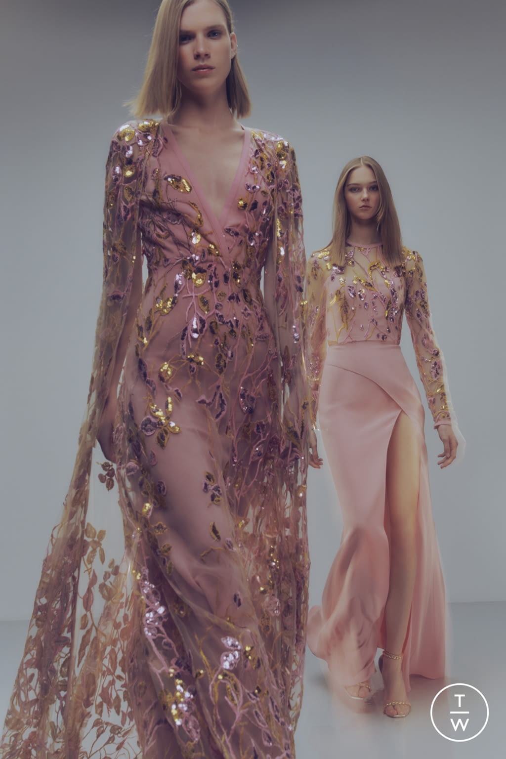 Fashion Week Paris Pre-Fall 2022 look 20 from the Elie Saab collection womenswear