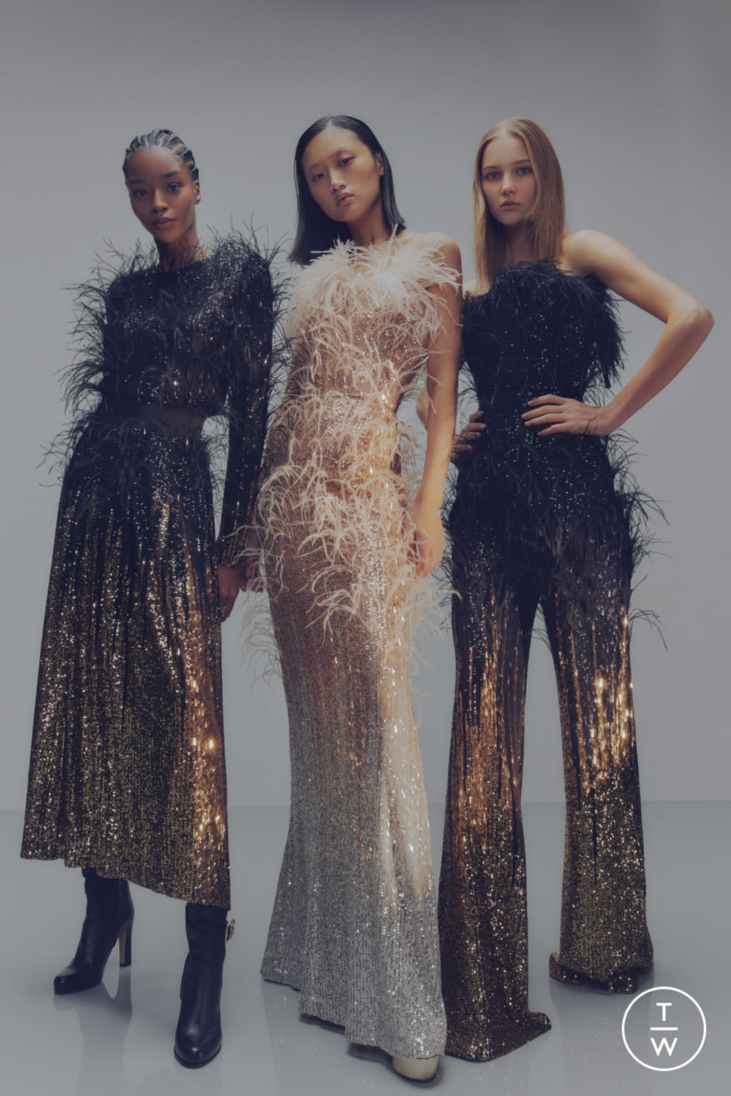 Fashion Week Paris Pre-Fall 2022 look 34 from the Elie Saab collection womenswear