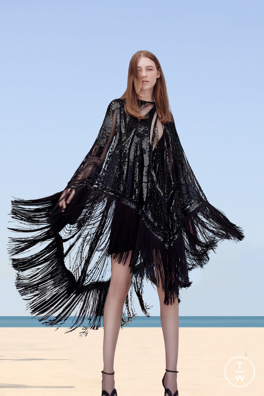 Fashion Week Paris Resort 2022 look 42 from the Elie Saab collection womenswear