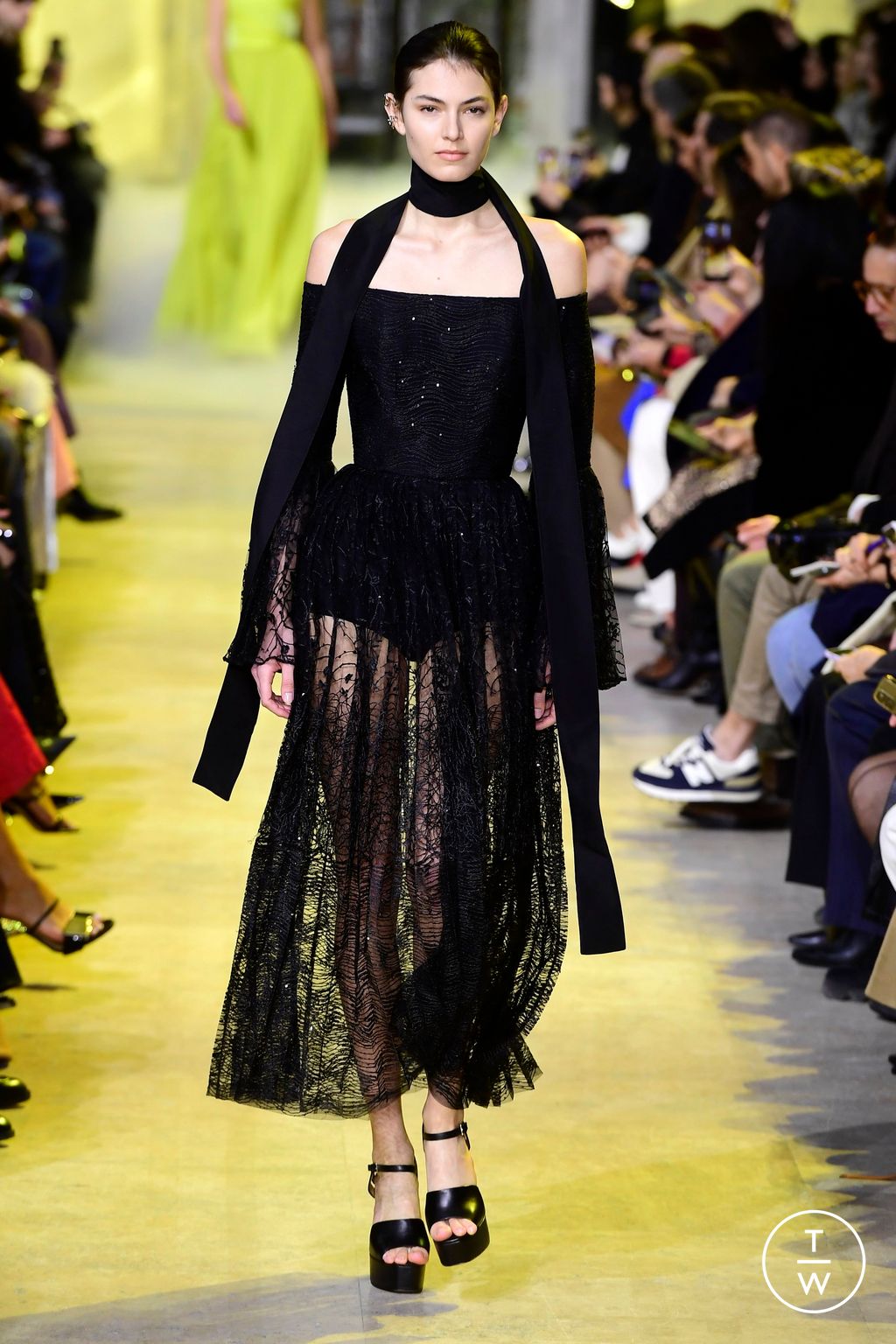 Fashion Week Paris Fall/Winter 2023 look 31 from the Elie Saab collection womenswear