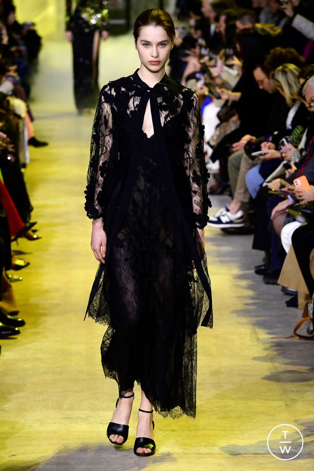 Fashion Week Paris Fall/Winter 2023 look 34 from the Elie Saab collection womenswear