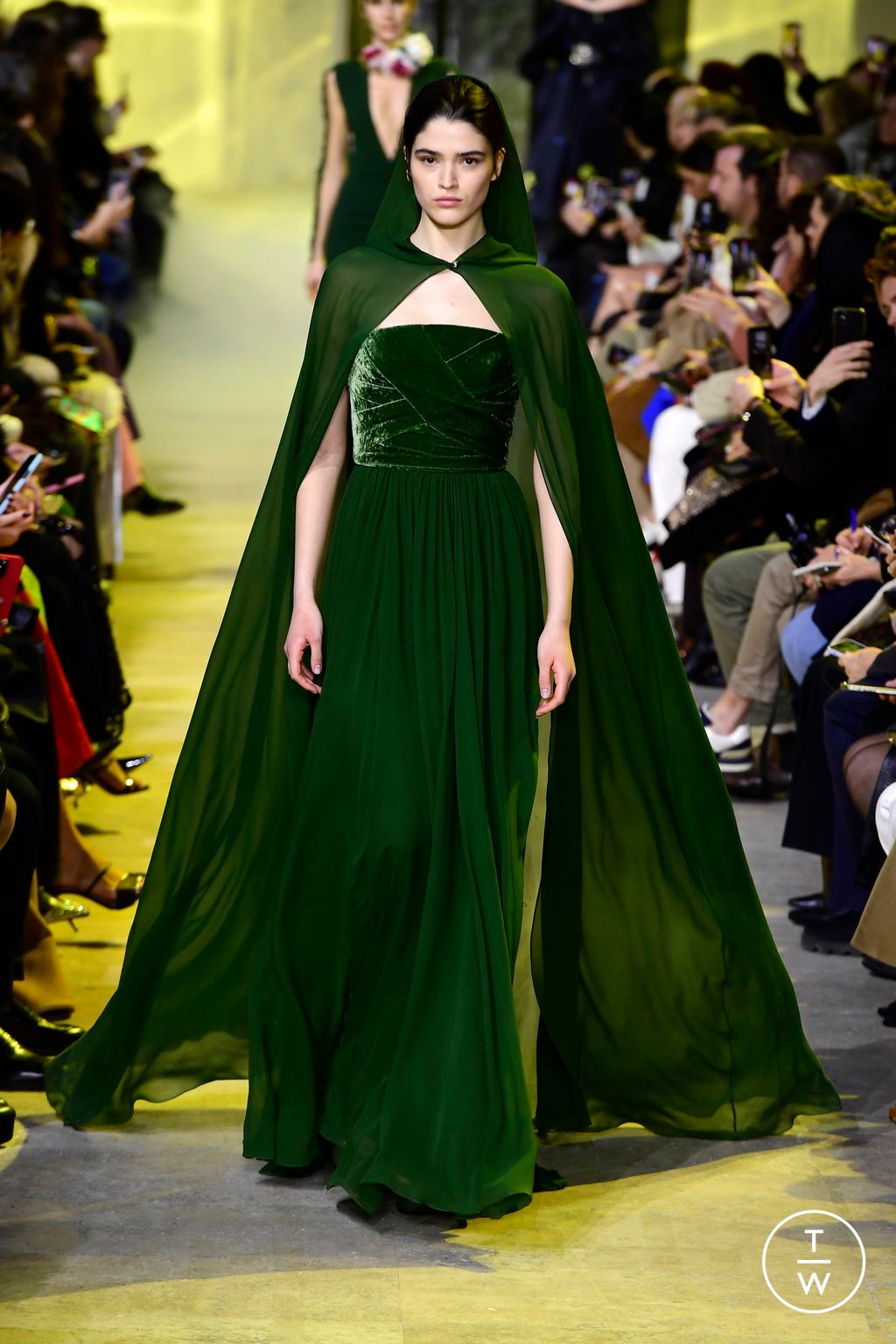 Fashion Week Paris Fall/Winter 2023 look 41 de la collection Elie Saab womenswear