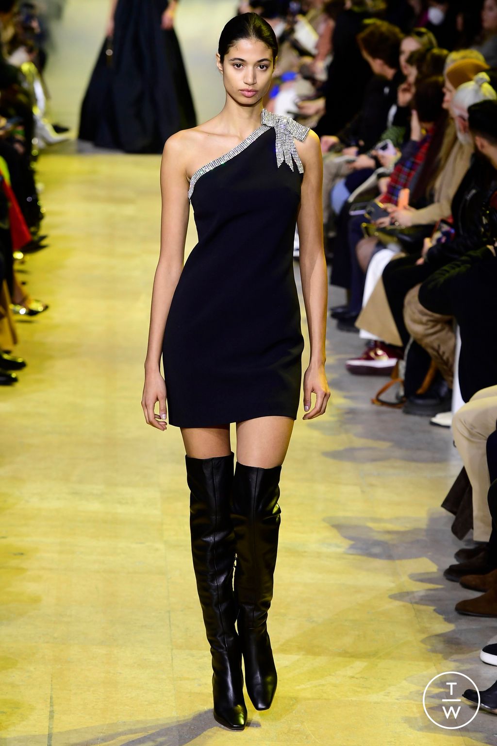 Fashion Week Paris Fall/Winter 2023 look 53 de la collection Elie Saab womenswear