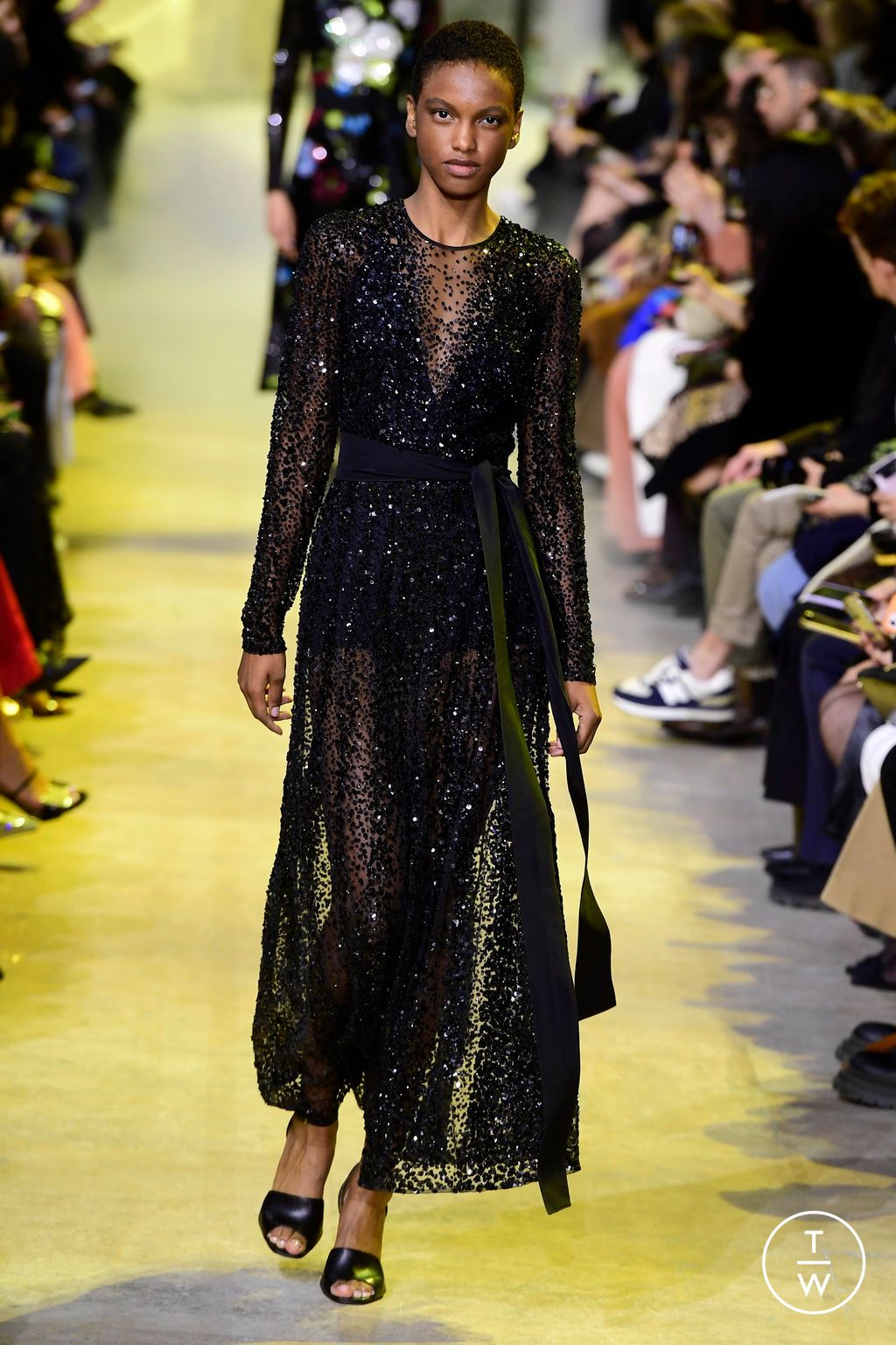 Fashion Week Paris Fall/Winter 2023 look 65 de la collection Elie Saab womenswear
