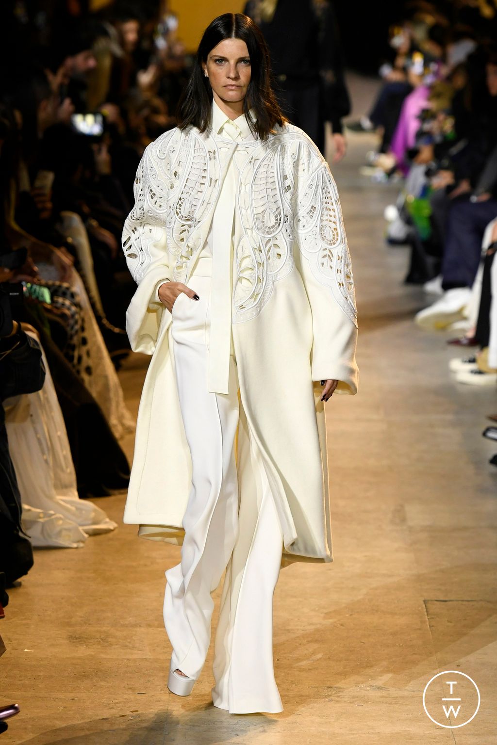 Fashion Week Paris Fall/Winter 2024 look 35 from the Elie Saab collection womenswear