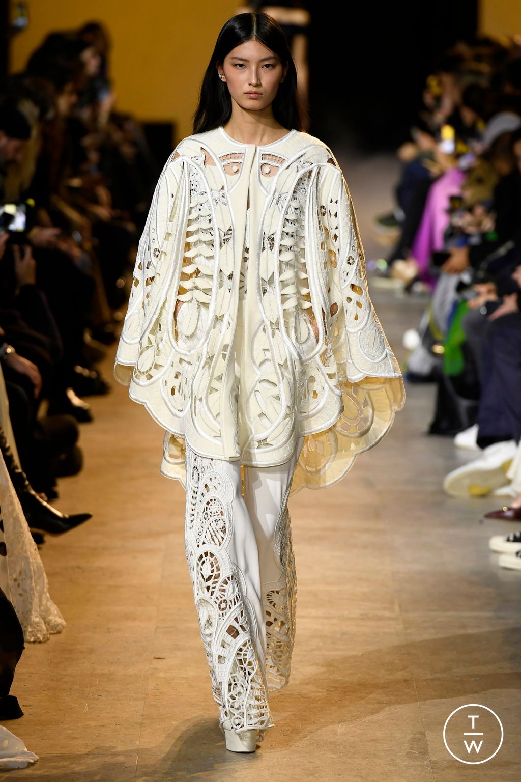 Fashion Week Paris Fall/Winter 2024 look 38 from the Elie Saab collection 女装