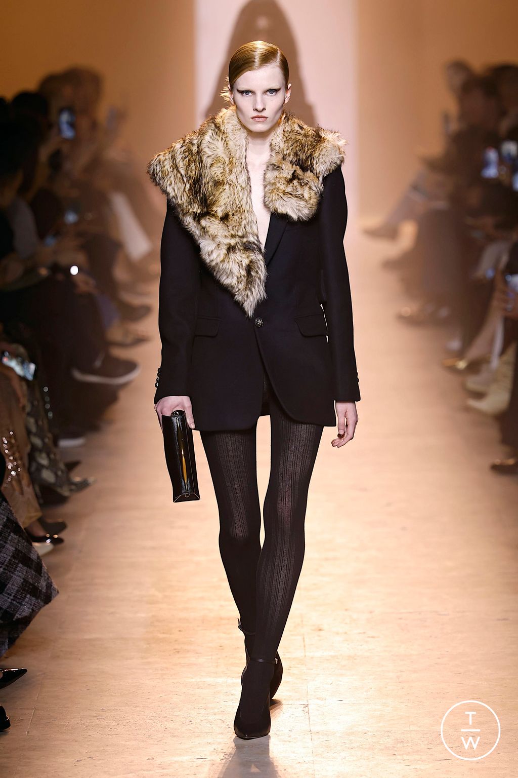 Fashion Week Paris Fall/Winter 2025 look 23 from the Elie Saab collection womenswear