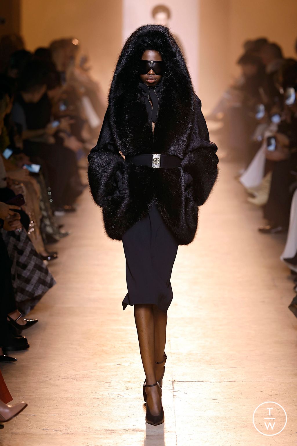 Fashion Week Paris Fall/Winter 2025 look 24 from the Elie Saab collection womenswear