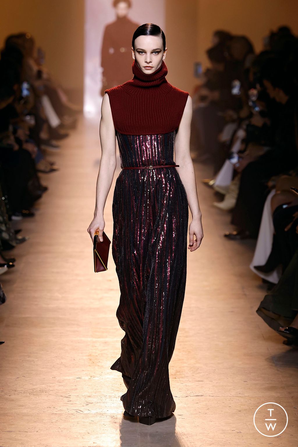 Fashion Week Paris Fall/Winter 2025 look 29 from the Elie Saab collection womenswear