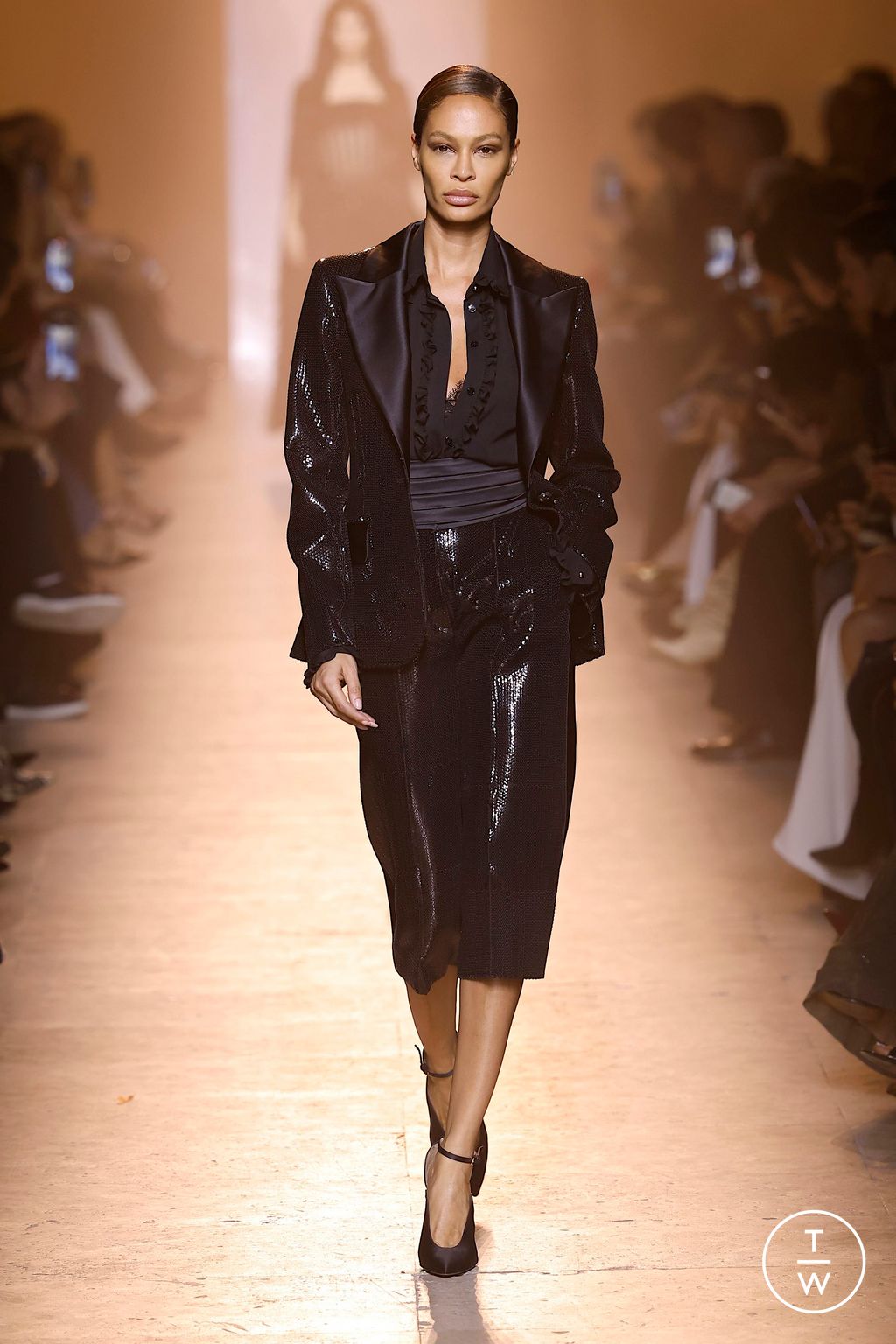 Fashion Week Paris Fall/Winter 2025 look 46 from the Elie Saab collection womenswear