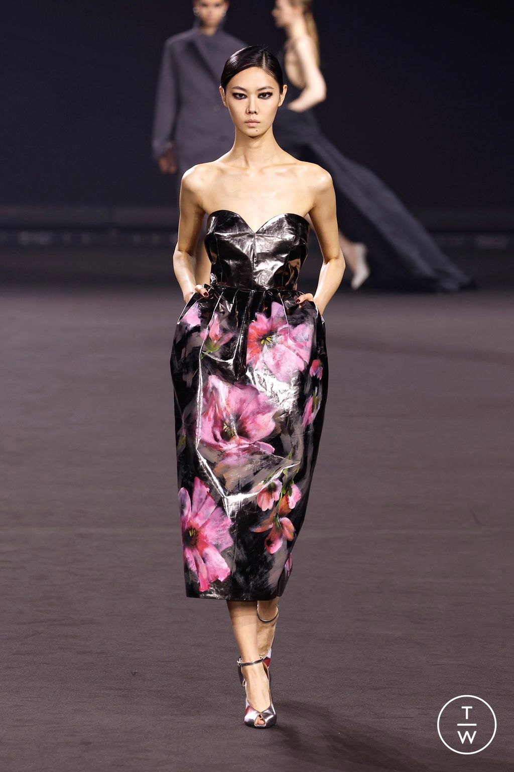 Fashion Week Paris Fall/Winter 2026 look 23 from the Elie Saab collection 女装