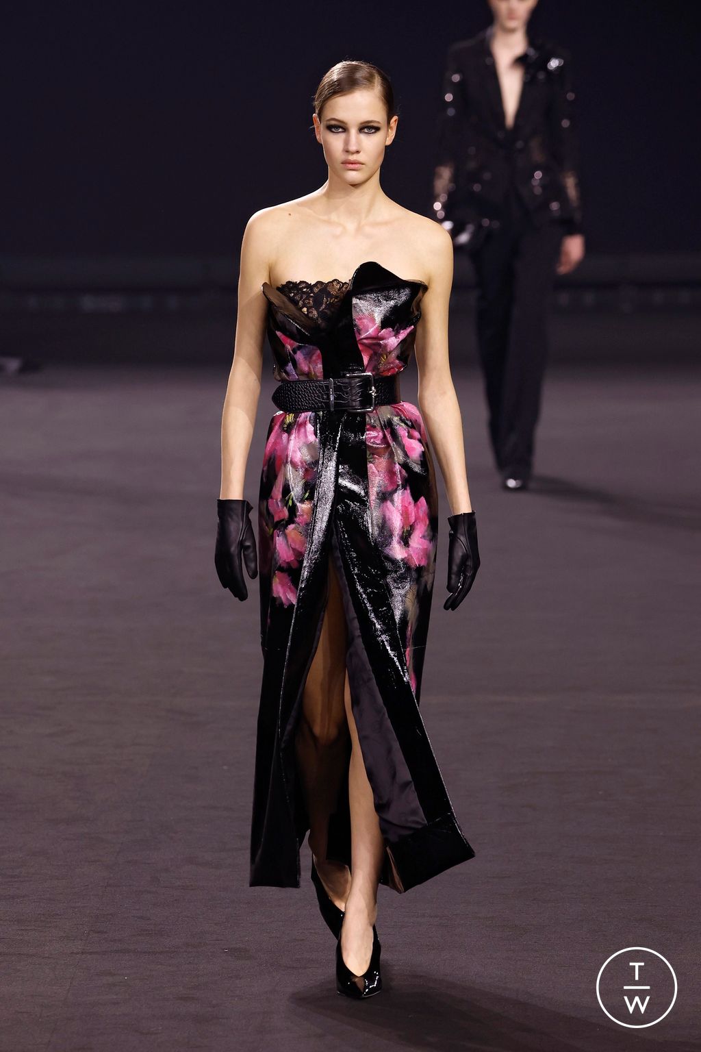 Fashion Week Paris Fall/Winter 2026 look 35 from the Elie Saab collection womenswear