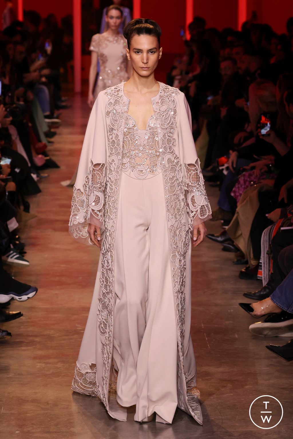 Fashion Week Paris Spring/Summer 2024 look 20 from the Elie Saab collection couture