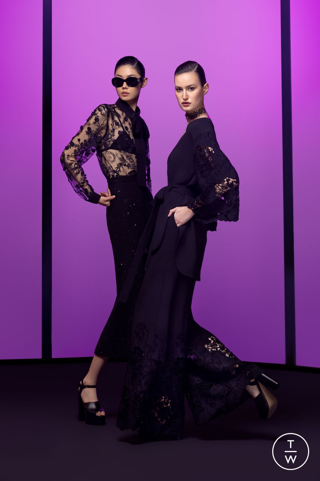 Fashion Week Paris Pre-Fall 2023 look 11 from the Elie Saab collection 女装